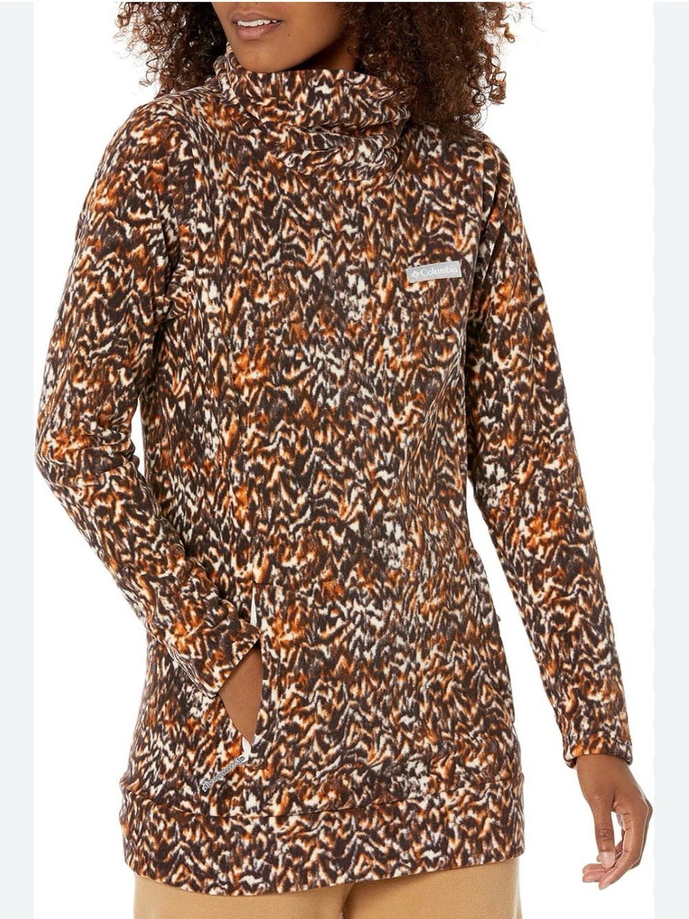 15. Columbia Women's Ali Peak Fleece Tunic 1X